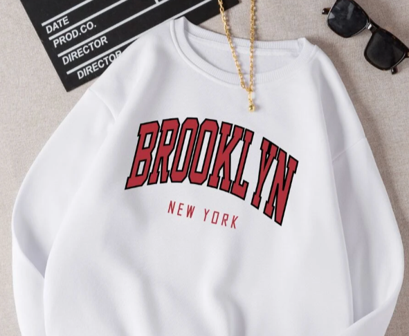Retro Brooklyn Crew Neck SweatShirts
