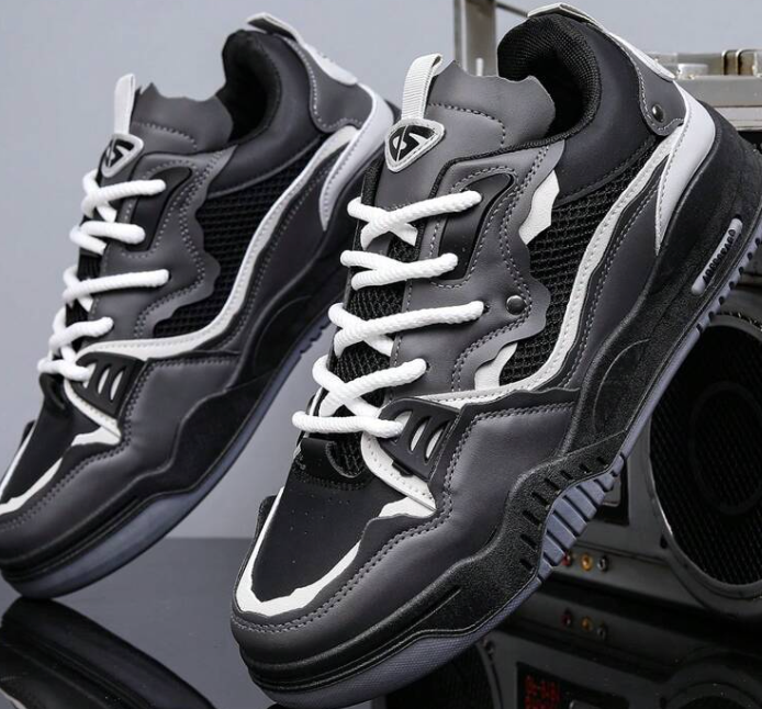 Artificial Leather Sneakers