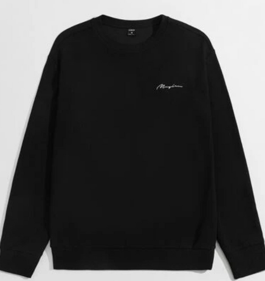 Plain Script Sweatshirt