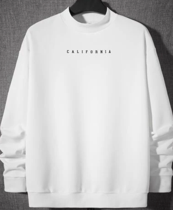 CALIFORNIA Letter Sweatshirt