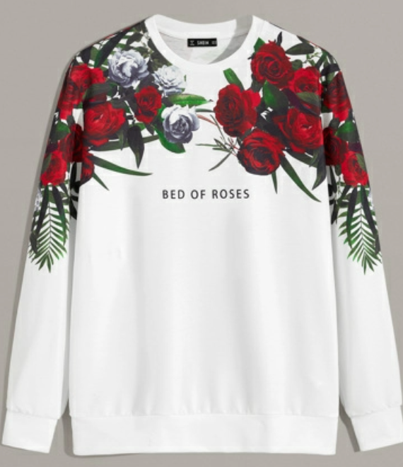 Red Of Roses Sweatshirts