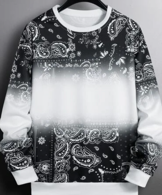 Paisly Sweatshirt