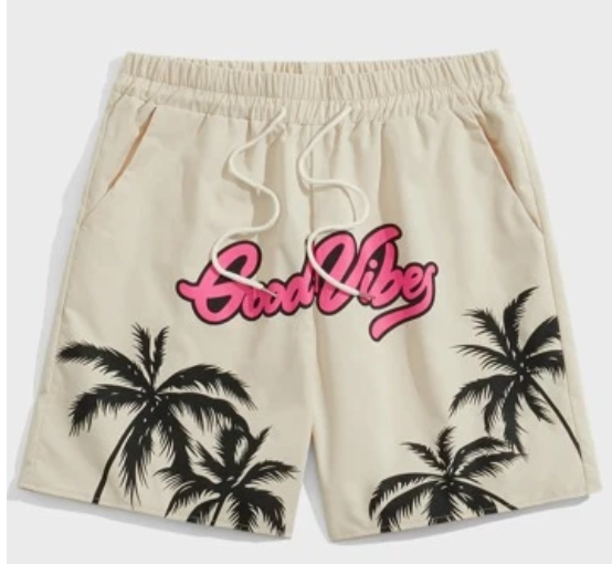 'GOOD VIBES' Shorts