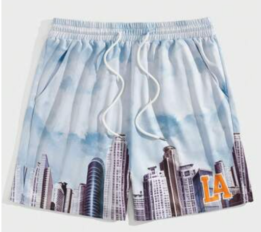 'LA CITY SKYLINE' Shorts