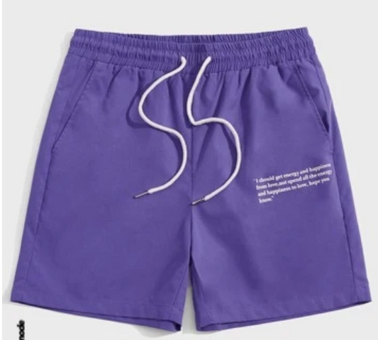 'QUOTE' Shorts