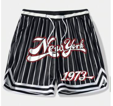 'NY 1973' Basketball Shorts