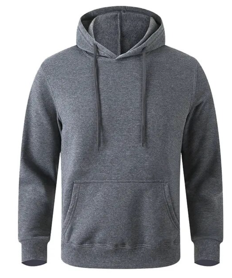 Mens Hoodie Casual Fleece Sweatshirt