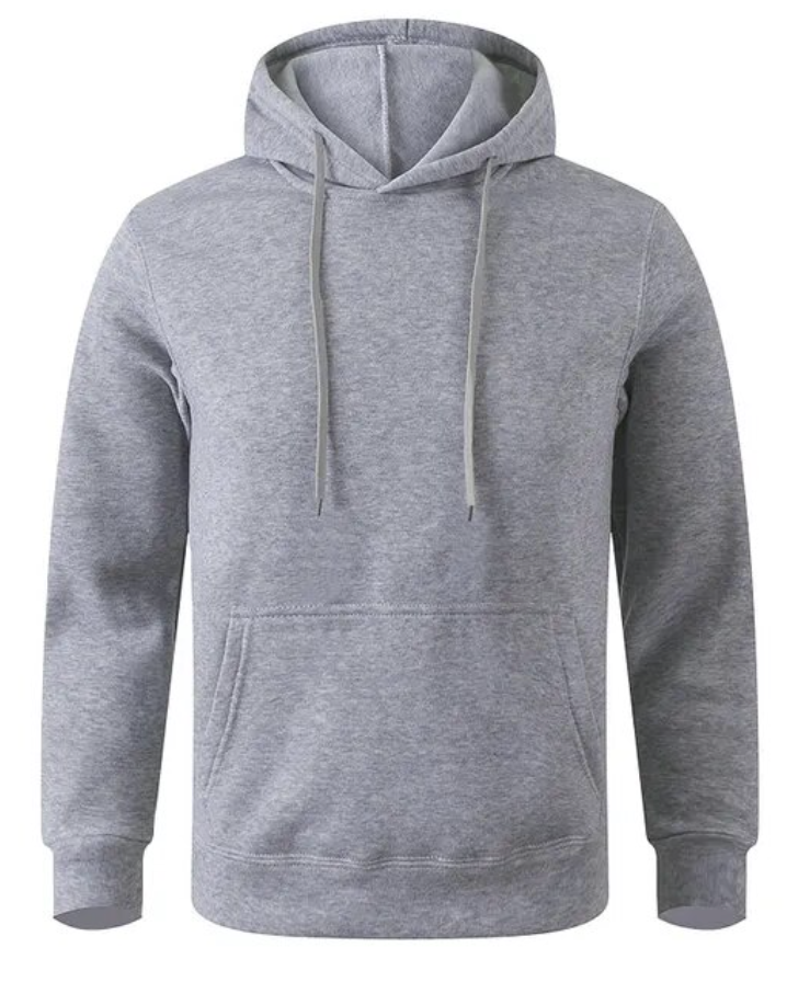 Mens Hoodie Casual Fleece Sweatshirt