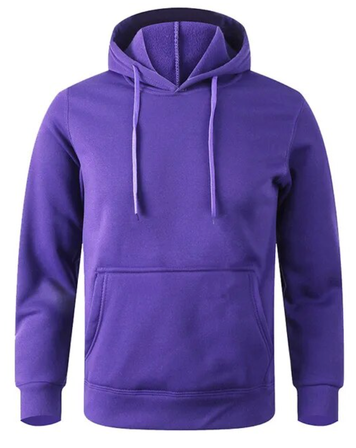 Mens Hoodie Casual Fleece Sweatshirt