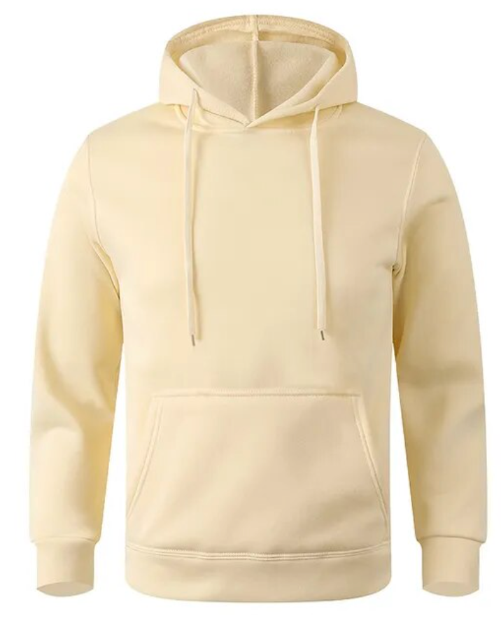 Mens Hoodie Casual Fleece Sweatshirt