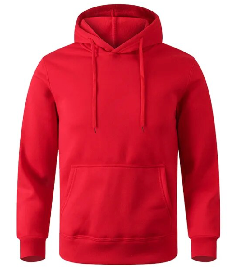 Mens Hoodie Casual Fleece Sweatshirt