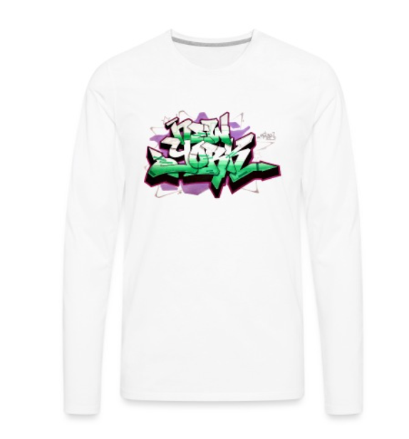 NYC GRAFFITI LONG SLEEVE SHIRT 'VOLUME 1'