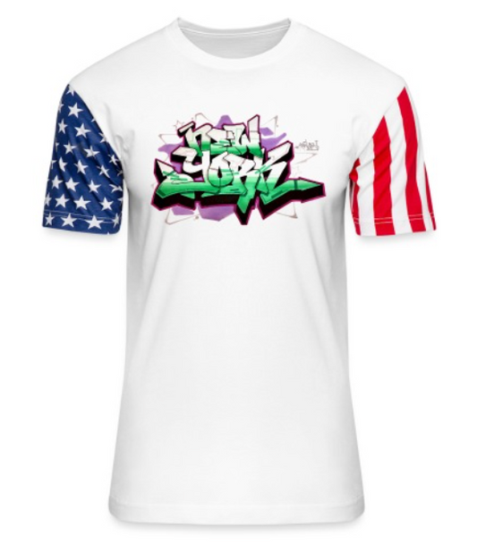 NYC GRAFFITI TEE 'AMERICAN FLAG' EDITION