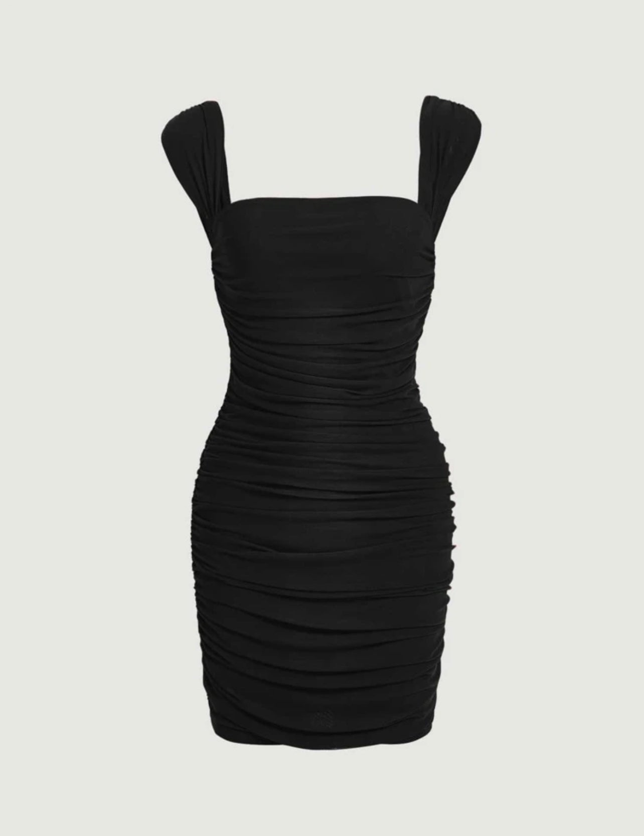 Scrunched Bodycon Dress
