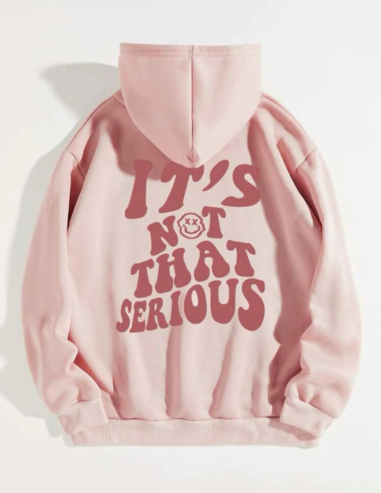 It’s Not That Serious Drawstring Hoodie